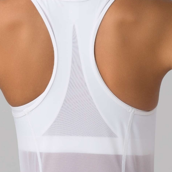 Lululemon Final Lap Dress White Athletic Workout Wear - Picture 5 of 13